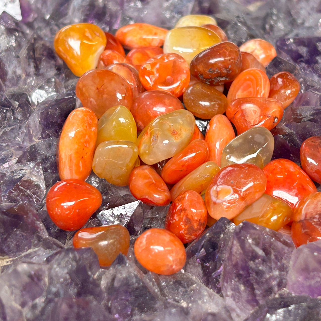 Carneool voor blijdschap