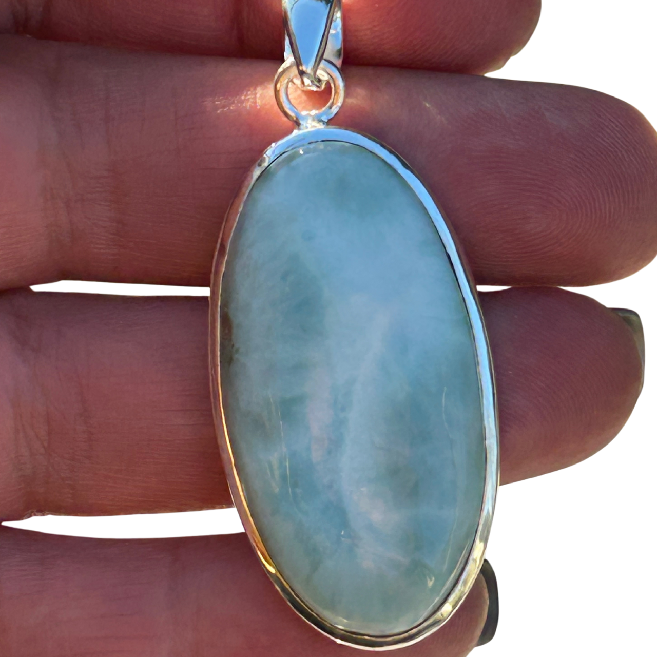 Larimar Hanger – helende energie die lichaam en geest kalmeert.
