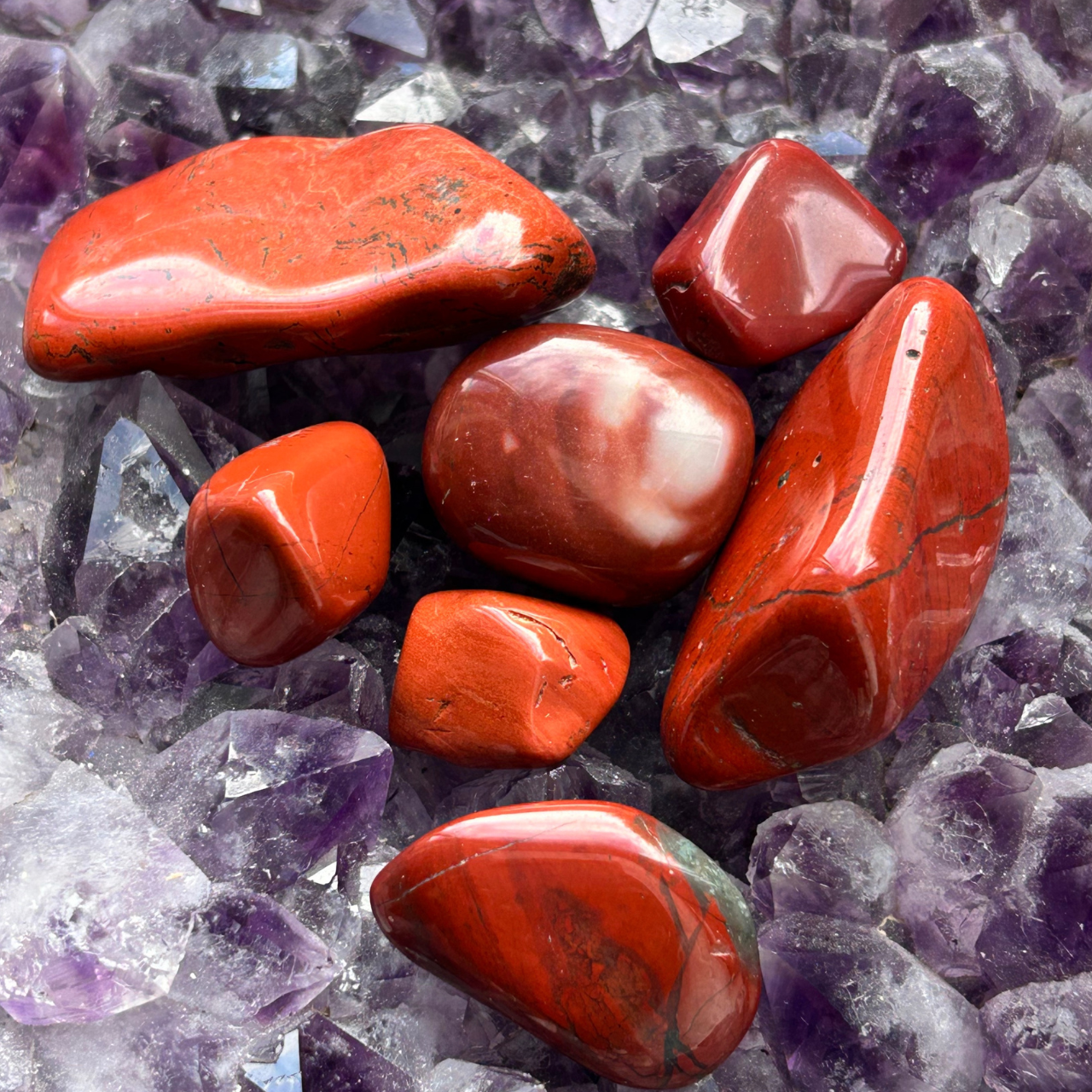 Jaspis Rood voor aarding