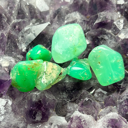 Chrysopraas - De steen van hoop, genezing en emotionele balans