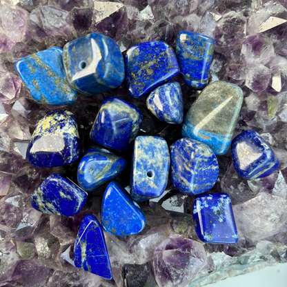 Lapis lazuli koningsblauwe kracht